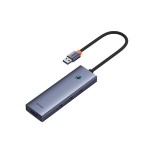 Baseus Flite Series 4 Port HUB Space Grey Metal baseuscolombo 1