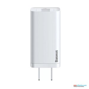 Baseus GaN2 Lite Quick Charger C+U 65W CN White
