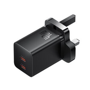 Baseus GaN5 Pro Fast Charger CC 40W UK Cluster Black 3
