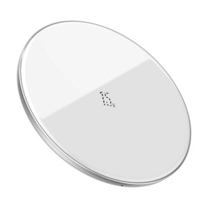 Baseus 15W Simple Upgraded Version Wireless Charger White