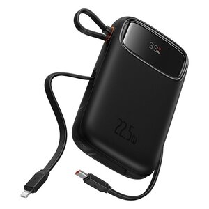 Baseus 10000mAh 22.5W Qpow2 Dual-Cable Power Bank
