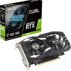 ASUS DUAL RTX 3050 6GB DDR6 GRAPHICS CARD