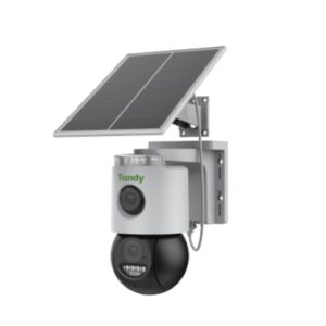 Tiandy 6MP Fixed Color Maker 4G Solar Camera