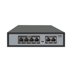 D-Link DES-1006P-FE 6-Port 10 100 PoE+ Switch