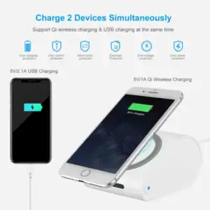 Alternative view of Qi Wireless Charger 10400mAh