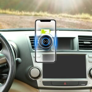 Alternative view of Magnetic Qi Wireless Car Charger (Air-Vent Mount)
