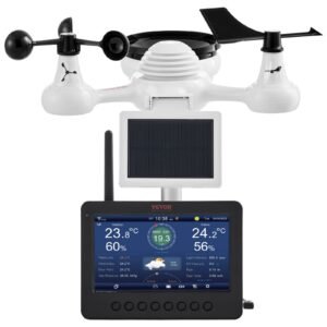 7-in-1 Wi-Fi Weather Station — TFT Display & Outdoor Sensor