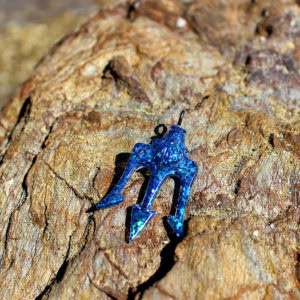 Pendentif "Trident océan" - bijoux galatée merveilles - pendentif de triton - bijoux de triton - bijoux coquillage - bijoux fantaisies - colliers de sirène