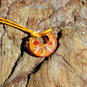 Pendentif "Anneau de soleil" - bijoux galatée merveilles - pendentif de sirène - bijoux de sirène - bijoux coquillage - bijoux fantaisies - colliers de sirène