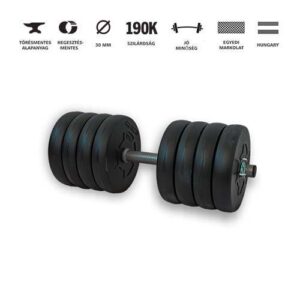 GazoFitness® Kézi Súlyzó 22 Kg