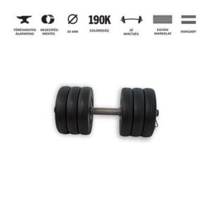 GazoFitness® Kézi Súlyzó 33 Kg