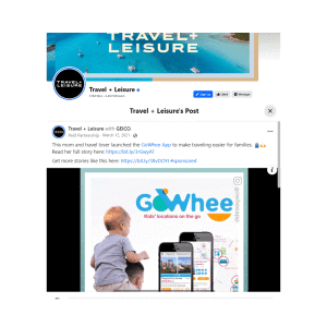 Travel and leisure screenshot