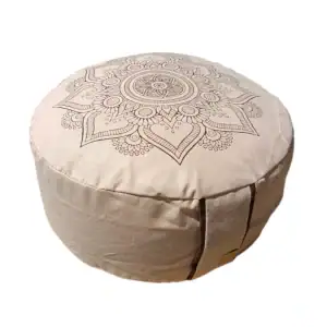 meditációs párna drapp-barna