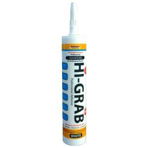 Adiseal Hi-Grab adhesive 290ml. Extra strong adhesive with superior initial grab.