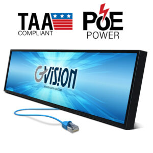 37-inch UltraWide POE Monitor