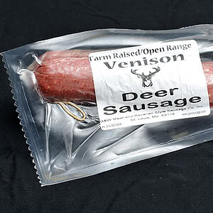 Deer Sausage package