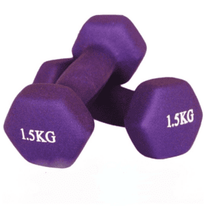 Neoprene Hex Dumbbells 1.5kg