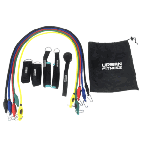 Urban Fitness 11pc Resistance Tube Set