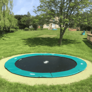 BERG Flatground Champion 14ft Green Trampoline