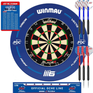 Blade 6 Dartboard and Surround Set