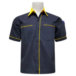 Alternative view of แบบเสื้อช็อปแขนสั้น ตัดต่อกุ๊น