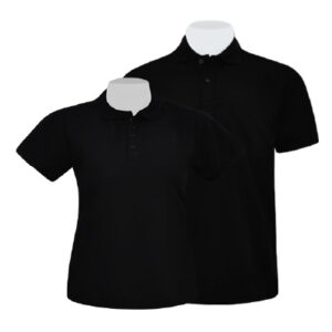 เสื้อโปโลสีดำล้วน EG Polo