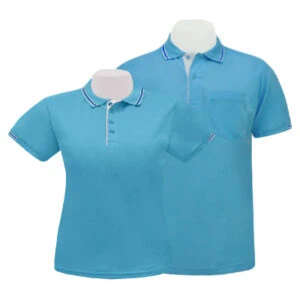 เสื้อโปโลสีฟ้ามิ้น EG Polo