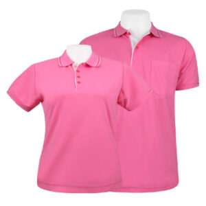 เสื้อโปโลสีชมพู EG Polo