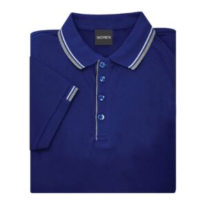 Alternative view of เสื้อโปโลสีน้ำเงิน EG Polo