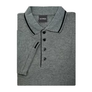 Alternative view of เสื้อโปโลสีเทาท็อป EG Polo