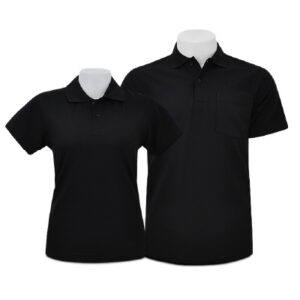 เสื้อโปโลสีดำ MN Polo