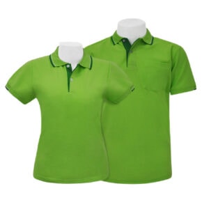 เสื้อโปโลสีเขียวตอง MN Polo