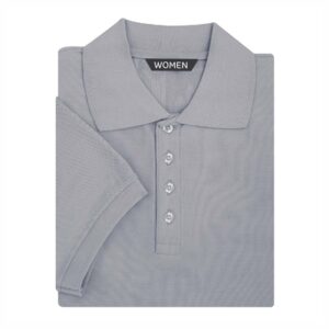 Alternative view of เสื้อโปโลสีเทาอ่อน TG Polo