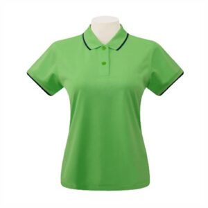 เสื้อโปโลสีเขียวตอง Cool balance