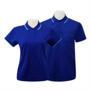 เสื้อโปโลสีน้ำเงิน Cool balance