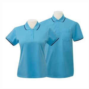 เสื้อโปโลสีฟ้า Cool balance