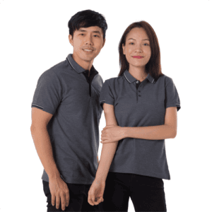 เสื้อโปโลสีเทา