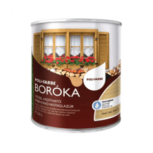 POLI-FARBE BORÓKA LAZÚR – több színben – 2,5 L