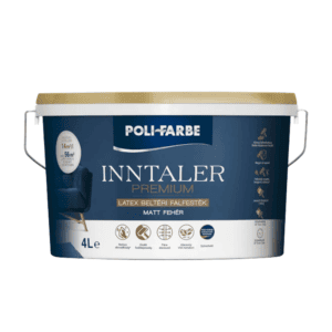 POLI-FARBE INNTALER PREMIUM LATEX BELTÉRI FALFESTÉK 4L