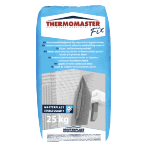 THERMOMASTER FIX ragasztó homlokzati EPS FEHÉR ragasztáshoz – 25kg/zsák RAKLAPOS