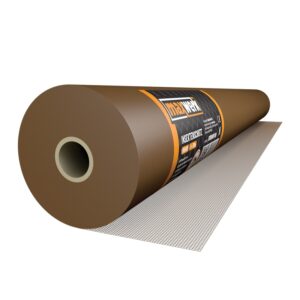 Szúnyogháló 1x30m barna