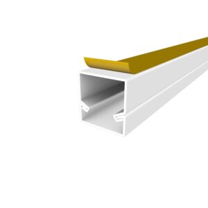 Kábelcsatorna PVC 16x16mm öntapadós