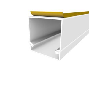 Kábelcsatorna PVC 25x25mm öntapadós