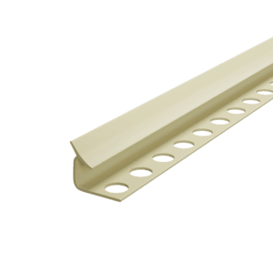 Műanyag élvédő belső élekhez 10mm, 2.6m, bézs