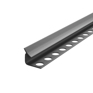Műanyag élvédő belső élekhez 10mm, 2.6m, szürke