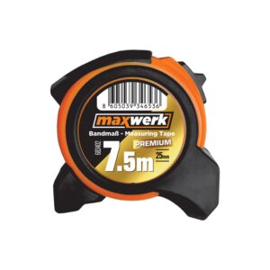 Mérőszalag gumírozott 7.5m x 25mm