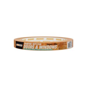 Krepp ragasztószalag ajtókhoz-ablakokhoz 24mm x 50m