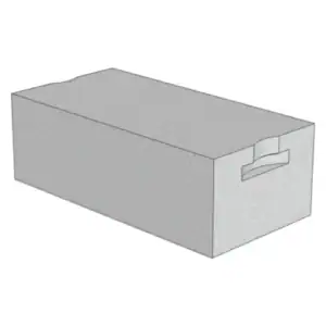 A VIABLOKK D300/50 NF+GT falazóelem korszerű, jó hőszigetelő képességű falazóanyag 50 cm vastag falazatok építéséhez. A 600 × 200 × 500 mm-es méret gyors falazási munkát tesz lehetővé, miközben a D300 testsűrűség kedvező hőtechnikai tulajdonságokat biztosít. Az NF+GT kialakítás azt jelenti, hogy a falazóelem nútféderes és markolatos kivitelű. Ez megkönnyíti az elemek pontos illesztését és mozgatását, ezért gyorsabb, tisztább és kényelmesebb kivitelezést tesz lehetővé a sima kivitelhez képest. Az 50 cm-es falvastagság miatt a VIABLOKK D300/50 NF+GT különösen jó választás lehet olyan építési feladatokhoz, ahol fontos a vastag falszerkezet, a hőszigetelő képesség és a pontos mérettartás. Családi házak, lakóépületek, külső falazatok és vázkitöltő falazatok építésénél is praktikus megoldás. A D300-as VIABLOKK falazóelem könnyen megmunkálható, vágható és alakítható. A nagyobb, 50 cm-es méret miatt kevesebb elem szükséges a falazáshoz, ami segítheti a gyorsabb kivitelezést és az átláthatóbb anyagszükséglet-tervezést. Műszaki adatok: – Termék: VIABLOKK D300/50 NF+GT falazóelem – Méret: 600 × 200 × 500 mm – Falvastagság: 50 cm – Testsűrűségi osztály: D300 – Névleges testsűrűség: 300 kg/m³ – Nyomószilárdsági osztály: 2,5 N/mm² – Hővezetési tényező: λ = 0,088 W/mK – Felület/kialakítás: nútféderes és markolatos, NF+GT – Tömeg: kb. 32 kg/db – Anyagszükséglet: kb. 8,33 db/m² – Raklap tartalma: 30 db – Raklap tömege: kb. 960 kg Felhasználási terület: – 50 cm vastag falazatok – Külső falazat építése – Családi házak falazása – Lakóépületek falazási munkái – Vázkitöltő falazat – Válaszfal építés – Új építés és felújítás – Hőszigetelő falazatok kialakítása Miért érdemes VIABLOKK D300/50 NF+GT falazóelemet választani? – 50 cm-es falvastagság – Kiváló hőszigetelő képesség – D300 testsűrűség – Kedvező hővezetési tényező – Nútféderes és markolatos kialakítás – Pontosabb illeszkedés – Könnyebb mozgatás és gyorsabb falazás – Könnyen vágható és alakítható – Külső falazatokhoz és családi házakhoz is jó választás – Megbízható Viastein falazóelem A VIABLOKK D300/50 NF+GT falazóelem elérhető a HelloMester Építők Boltjában Kecskeméten. Aktuális készletről, mennyiségi igényről vagy kiszállításról érdeklődjön elérhetőségeinken.