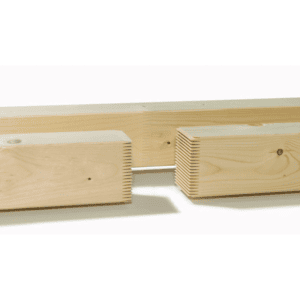 KVH – Hossztoldott szerkezeti faelem ( 6cm x 10cm x 400cm )