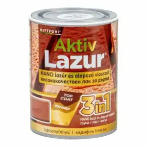 Kittfort AktivLazur arany tölgy 0,75 L